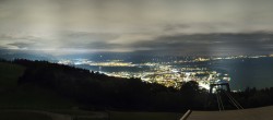 Archiv Foto Webcam Bregenz: Bergstation Pfänderbahn 23:00