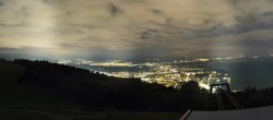Archiv Foto Webcam Bregenz: Bergstation Pfänderbahn 03:00