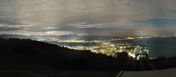 Archiv Foto Webcam Bregenz: Bergstation Pfänderbahn 23:00