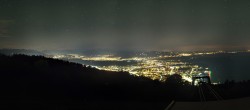 Archiv Foto Webcam Bregenz: Bergstation Pfänderbahn 01:00