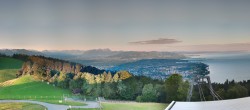 Archiv Foto Webcam Bregenz: Bergstation Pfänderbahn 05:00
