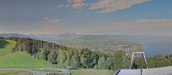 Archiv Foto Webcam Bregenz: Bergstation Pfänderbahn 07:00