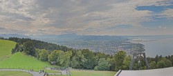 Archiv Foto Webcam Bregenz: Bergstation Pfänderbahn 13:00