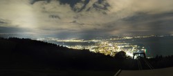 Archiv Foto Webcam Bregenz: Bergstation Pfänderbahn 01:00