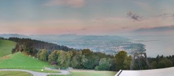 Archiv Foto Webcam Bregenz: Bergstation Pfänderbahn 05:00