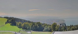 Archiv Foto Webcam Bregenz: Bergstation Pfänderbahn 13:00