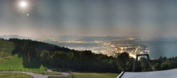 Archiv Foto Webcam Bregenz: Bergstation Pfänderbahn 01:00