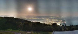 Archiv Foto Webcam Bregenz: Bergstation Pfänderbahn 03:00