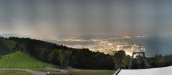 Archiv Foto Webcam Bregenz: Bergstation Pfänderbahn 23:00