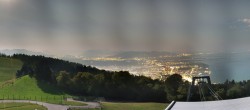 Archiv Foto Webcam Bregenz: Bergstation Pfänderbahn 01:00