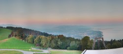 Archiv Foto Webcam Bregenz: Bergstation Pfänderbahn 05:00