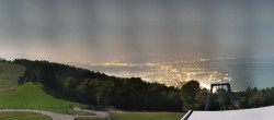 Archiv Foto Webcam Bregenz: Bergstation Pfänderbahn 01:00