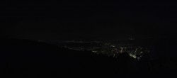 Archiv Foto Webcam Bregenz: Bergstation Pfänderbahn 21:00