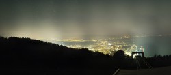 Archiv Foto Webcam Bregenz: Bergstation Pfänderbahn 23:00