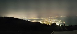Archiv Foto Webcam Bregenz: Bergstation Pfänderbahn 03:00