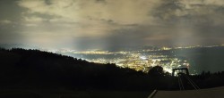 Archived image Webcam Top Station Pfänderbahn 23:00