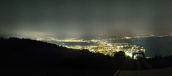 Archiv Foto Webcam Bregenz: Bergstation Pfänderbahn 23:00
