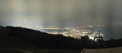 Archiv Foto Webcam Bregenz: Bergstation Pfänderbahn 03:00