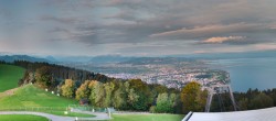 Archiv Foto Webcam Bregenz: Bergstation Pfänderbahn 04:00