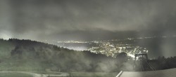 Archiv Foto Webcam Bregenz: Bergstation Pfänderbahn 01:00