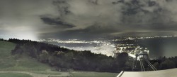 Archiv Foto Webcam Bregenz: Bergstation Pfänderbahn 23:00