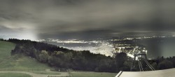 Archiv Foto Webcam Bregenz: Bergstation Pfänderbahn 03:00