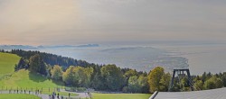 Archiv Foto Webcam Bregenz: Bergstation Pfänderbahn 13:00