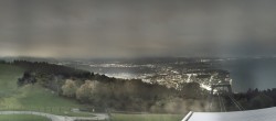 Archiv Foto Webcam Bregenz: Bergstation Pfänderbahn 01:00