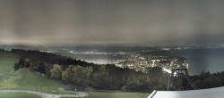 Archiv Foto Webcam Bregenz: Bergstation Pfänderbahn 03:00