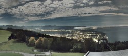 Archiv Foto Webcam Bregenz: Bergstation Pfänderbahn 03:00