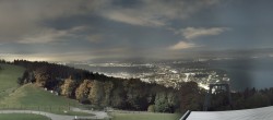 Archiv Foto Webcam Bregenz: Bergstation Pfänderbahn 23:00