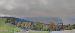 Archiv Foto Webcam Bregenz: Bergstation Pfänderbahn 13:00