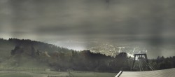 Archiv Foto Webcam Bregenz: Bergstation Pfänderbahn 01:00