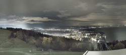 Archiv Foto Webcam Bregenz: Bergstation Pfänderbahn 05:00