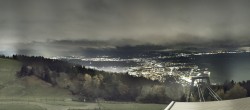 Archiv Foto Webcam Bregenz: Bergstation Pfänderbahn 23:00