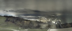 Archiv Foto Webcam Bregenz: Bergstation Pfänderbahn 03:00