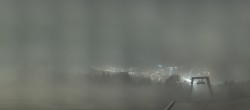 Archiv Foto Webcam Bregenz: Bergstation Pfänderbahn 23:00