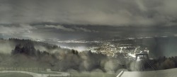 Archiv Foto Webcam Bregenz: Bergstation Pfänderbahn 01:00