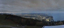 Archiv Foto Webcam Bregenz: Bergstation Pfänderbahn 05:00