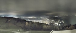 Archiv Foto Webcam Bregenz: Bergstation Pfänderbahn 01:00