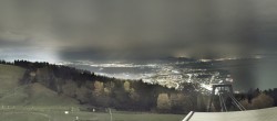 Archiv Foto Webcam Bregenz: Bergstation Pfänderbahn 01:00