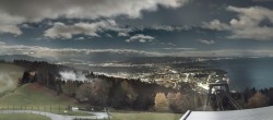 Archiv Foto Webcam Bregenz: Bergstation Pfänderbahn 23:00