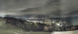 Archiv Foto Webcam Bregenz: Bergstation Pfänderbahn 03:00