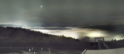 Archiv Foto Webcam Bregenz: Bergstation Pfänderbahn 03:00
