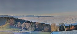 Archiv Foto Webcam Bregenz: Bergstation Pfänderbahn 08:00