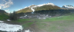 Archived image Webcam Pfelders in the Passeier Valley 17:00
