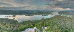 Archiv Foto Webcam Panoramablick Wörthersee 19:00