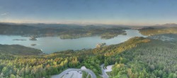 Archiv Foto Webcam Panoramablick Wörthersee 19:00