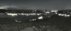 Archiv Foto Webcam Panoramablick Wörthersee 21:00