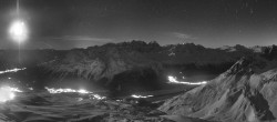 Archived image Webcam St. Moritz / Piz Nair Top Station 18:00